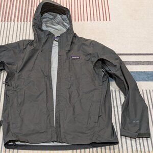 Patagonia Torrentshell 3L Rain Jacket (Medium Grey)